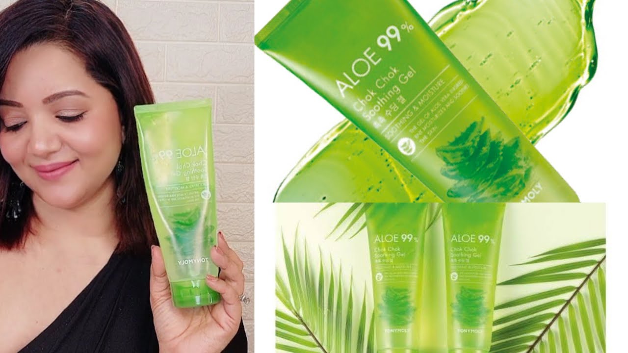 Tony Moly Aloveragel review|aloe99%chok chok soothing gel|Best Aloevera  gel|How to use|Beauty&Health