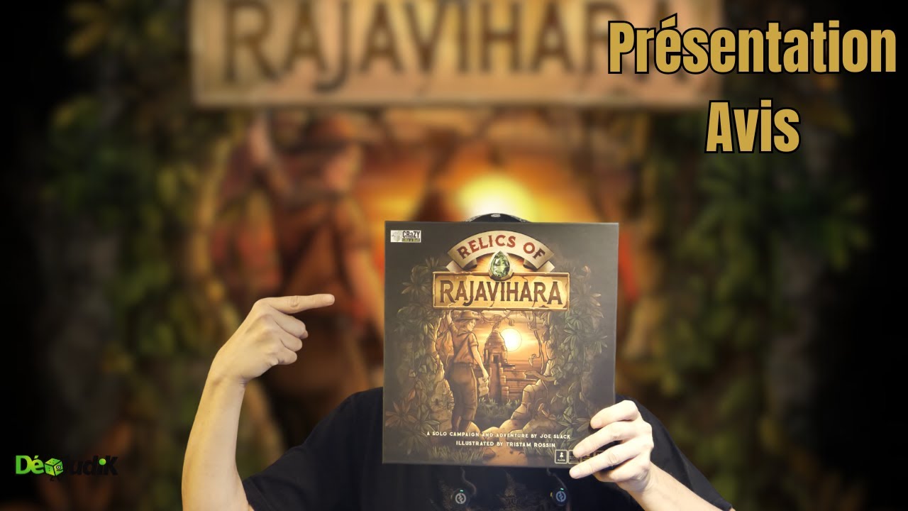 Relics of Rajavihara | Le Puzzle Solo qui Retourne le Cerveau ! | Règles + Avis | Crazy Like a Box