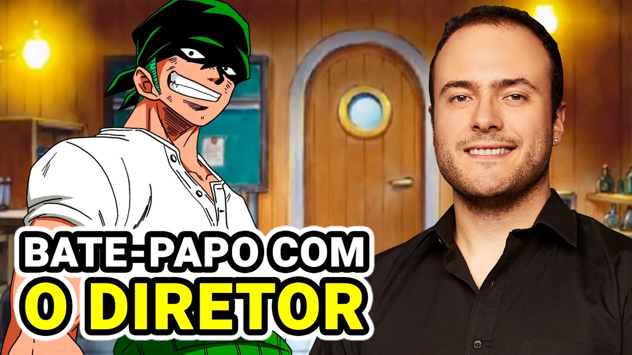 Reação do Glauco ao saber que iria dirigir a dublagem de One Piece #on