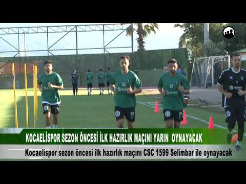 KOCAELİSPOR İLK HAZIRLIK MAÇI YARIN 11 Temmuz 2024 | tv41 1 KOCAELİSPOR İLK HAZIRLIK MAÇI YARIN