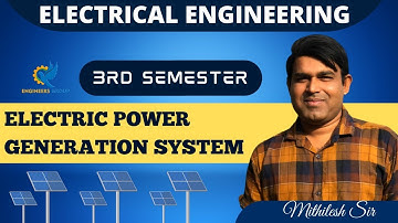 EE 3rd Sem | Electric Power Generation | Lecture-01 |SBTE| Engineers Group | Mithilesh Sir