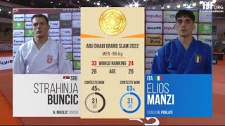 Strahinja Buncic vs Elios Manzi | Final -66 Abu Dhabi Grand Slam 2022