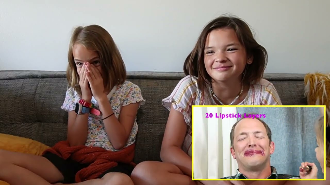 My DAUGHTER reacts to OLD VIDEOS, when she was YOUNGER!