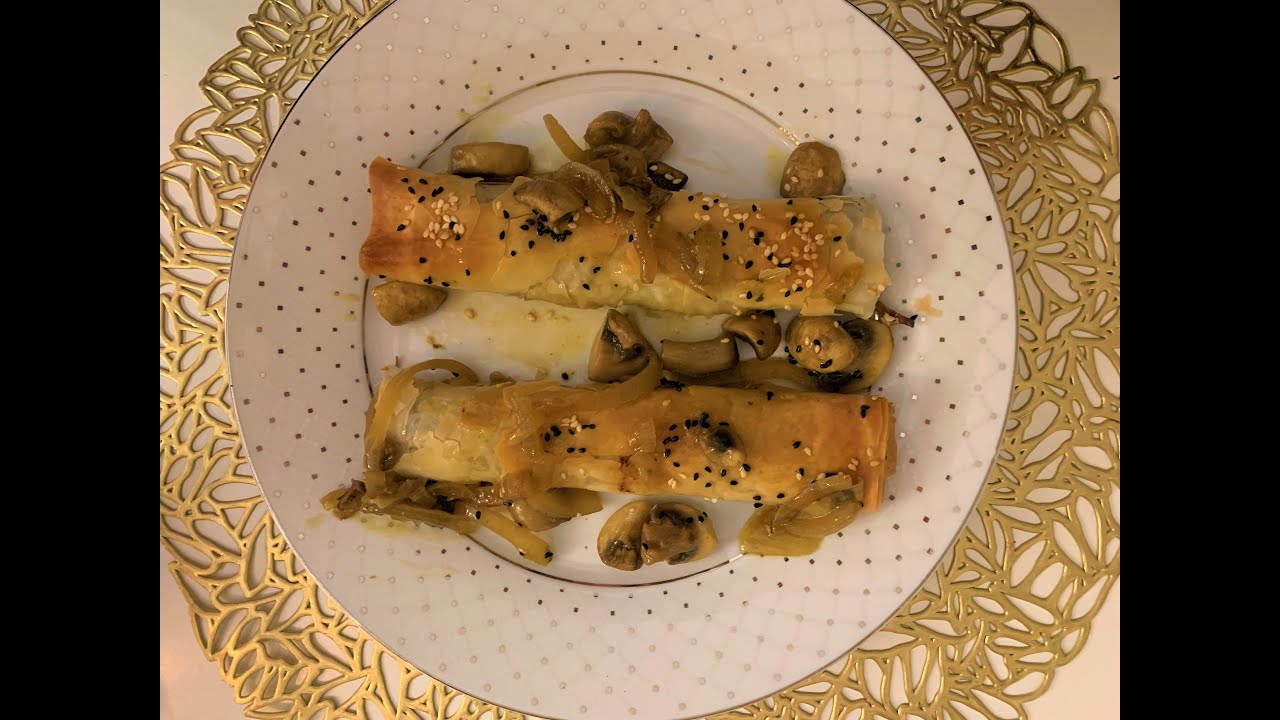 גלילות פילו במלית בשר מפורק