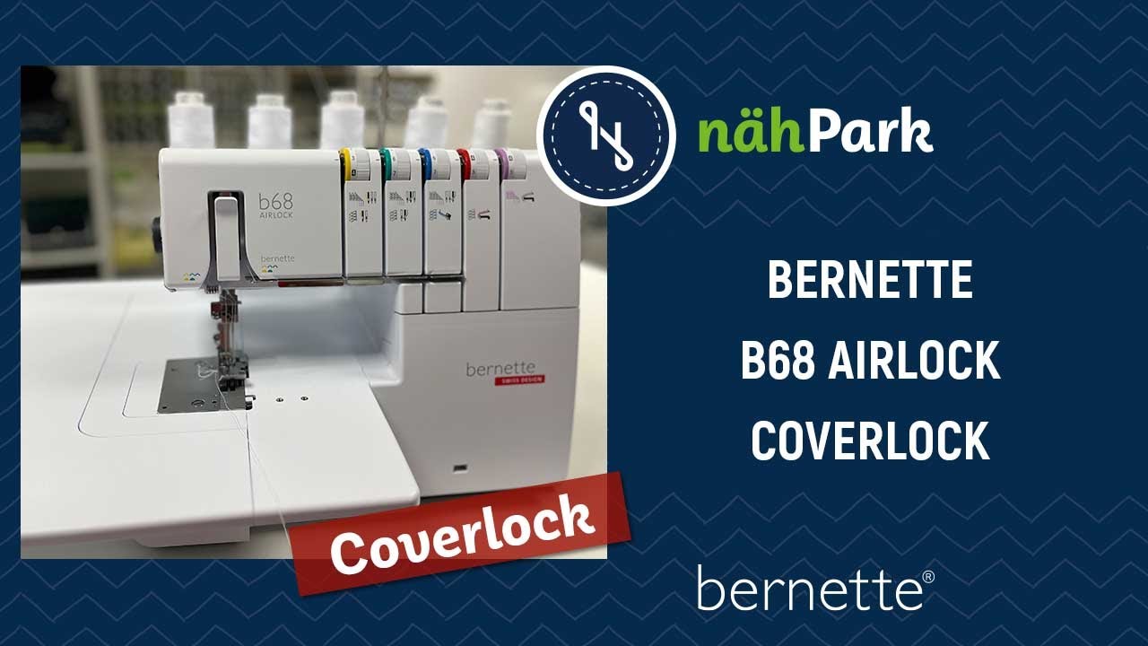Manual De Instrucciones Original Para Máquina De Coser Bernette B68 – A Todo Color, Con Cubiertas Protectoras
