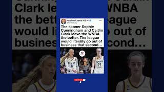 Karoline Leavitt: Clark & Cunningham Would Tank the WNBA If They Left 😳#shorts
