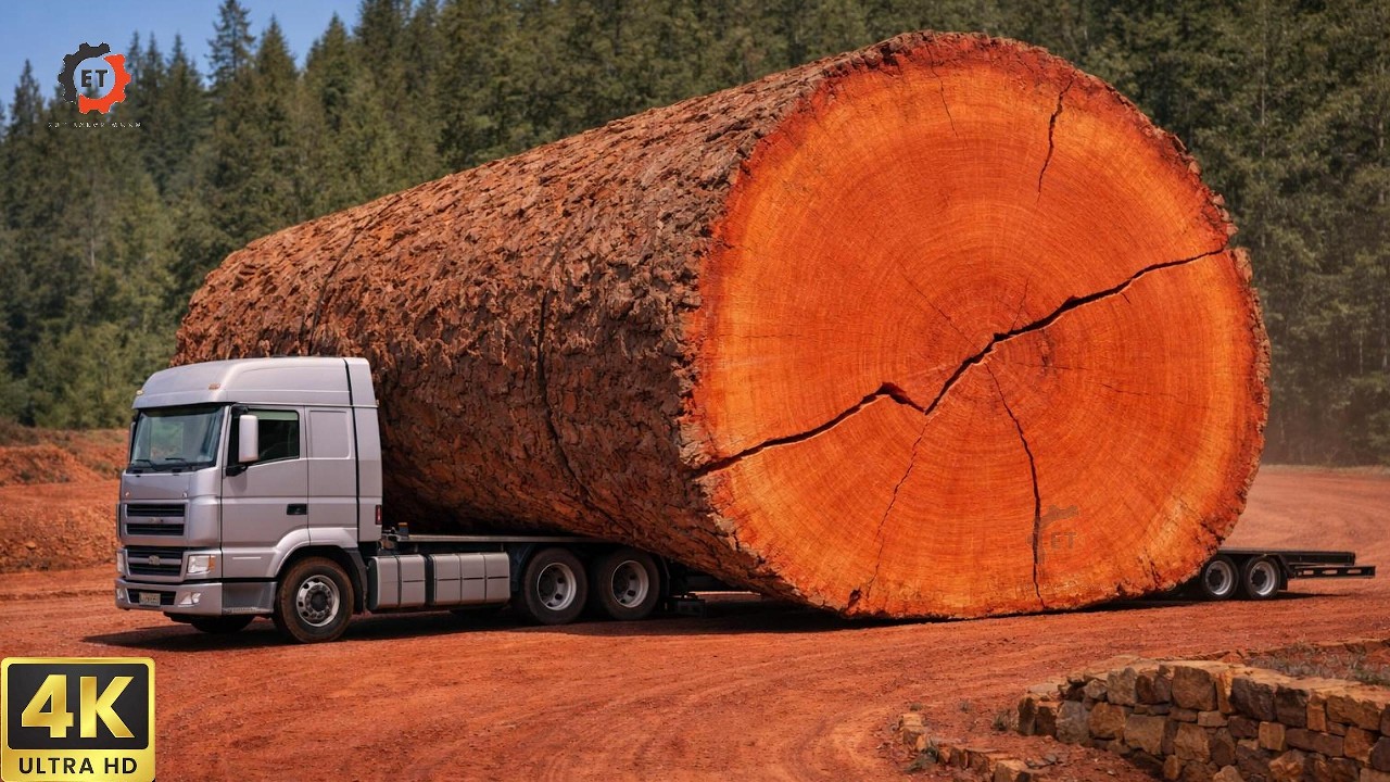 Inside the Mega Timber Factory | From Massive Logs to Breathtaking Luxury Tables