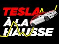 Laction de tesla en hausse