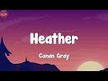 Conan Gray - Heather (Lyrics)