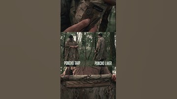 The Ultimate Poncho Tarp and Liner Combo for our Survivability #beprepared