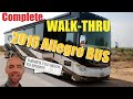 How To Operate a 2016 Tiffin Allegro Bus...and Most Luxury Diesel Motorhomes
