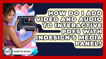 How Do I Add Video And Audio To Interactive PDFs With InDesign