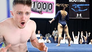 Reacting to Katelyn Ohashi 'PERFECT 10' Gymnastics Routine