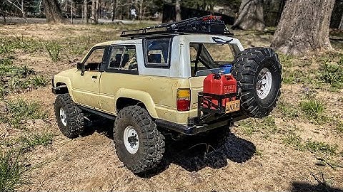 Making a Back Window for the RC4wd TF2 4Runner, Plus Light Patina, Happy Accident, ScaleRC