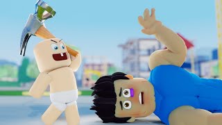 BRoblox | Muscular Babysitter 😂  - Roblox Animation by Broblox 232,424 views 2 weeks ago 6 minutes, 51 seconds