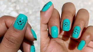 Beautiful nail art 🌸|| Easy and elegant design in 2024 || Nail art tutorial within 2 Minutes 💅🥰
