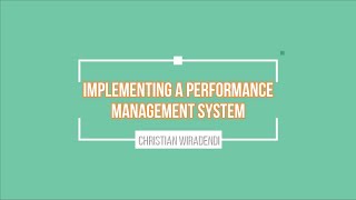 Performance Management System