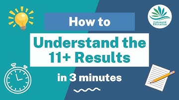 How To Understand the 11+ Results