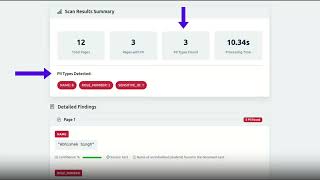 PII DETECTION