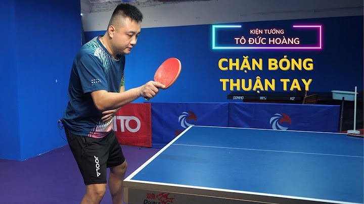 Hướng dẫn tập bóng bàn