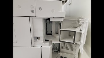 How to replace hard drive and upgrade firmware on Canon C5550i