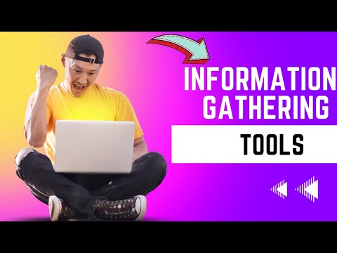 5 Information Gathering Tools ||  Information Gathering