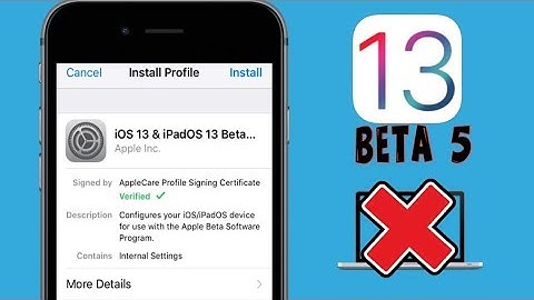 How to Install iOS 13 Beta 5 NO DEVELOPER ACCOUNT / PC For FREE!