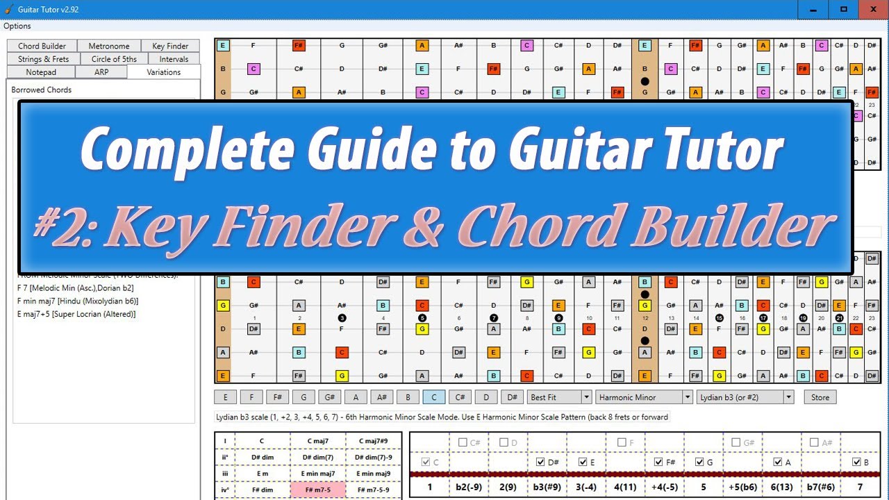 Chord Builder Free | Create Your Own Chord – XVFPIK