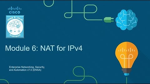 6. NAT for IPv4