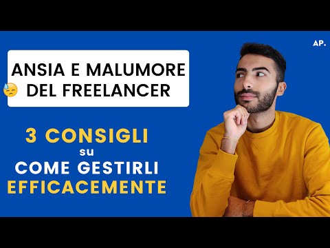 Video: 3 semplici modi per gestire lo stress da freelance