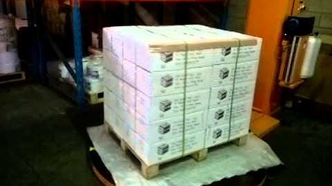 Stretch Wrap Machine with Air O Film