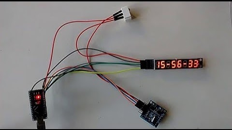 Arduino Nano and Visuino: 7 Segment Display Clock with MAX7219 and DS1307 Real Time Clock(RTC)