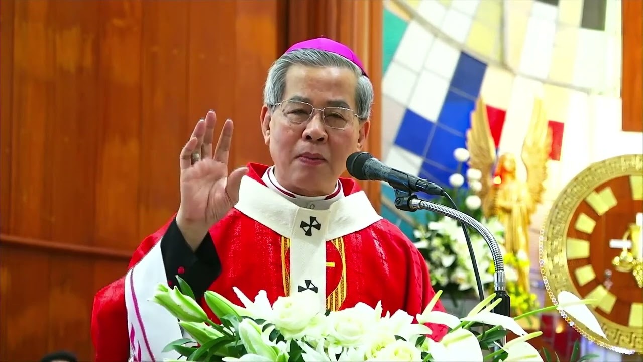 Outline Video Bài Giảng Của Đức Tổng Giám Mục Giuse Nguyễn Năng Trong Thánh Lễ Thêm Sức I GX.Bùi Phát I 21/06/2024