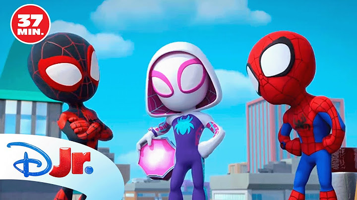 MARVEL SPIDEY Y SU SUPEREQUIPO: Los mejores momentos de Spidey y su superequipo 🕷️ | @DisneyJuniorES