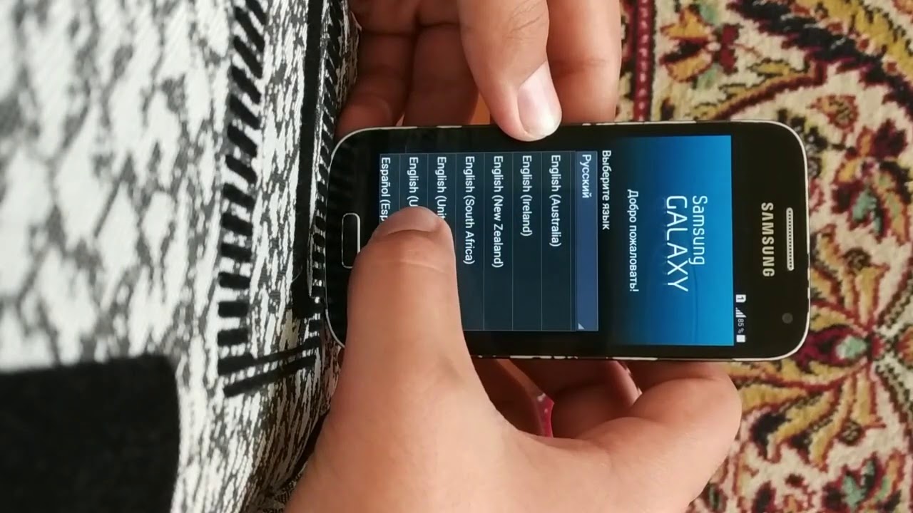 How to Reboot and factory reset Samsung Galaxy S4 mini? - YouTube