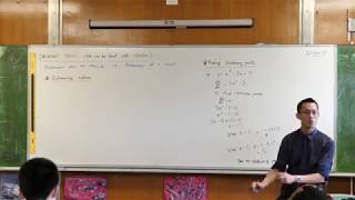 Understanding Stationary Points (3 of 3: Determining nature) Understanding Stationary Points (3 of 3: Determining nature)
