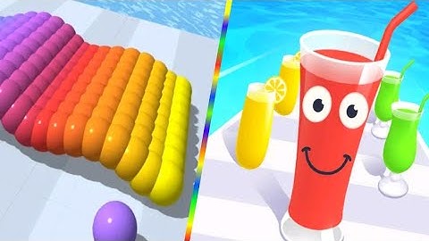 🎮Canvas Run vs Juice Run All Levels - New Max Level Android,Ios Mobile Gameplay - Samudra Games