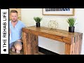 The 40 console table  easy diy project