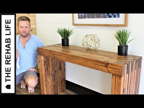 The 40 Console Table - Easy Diy Project!