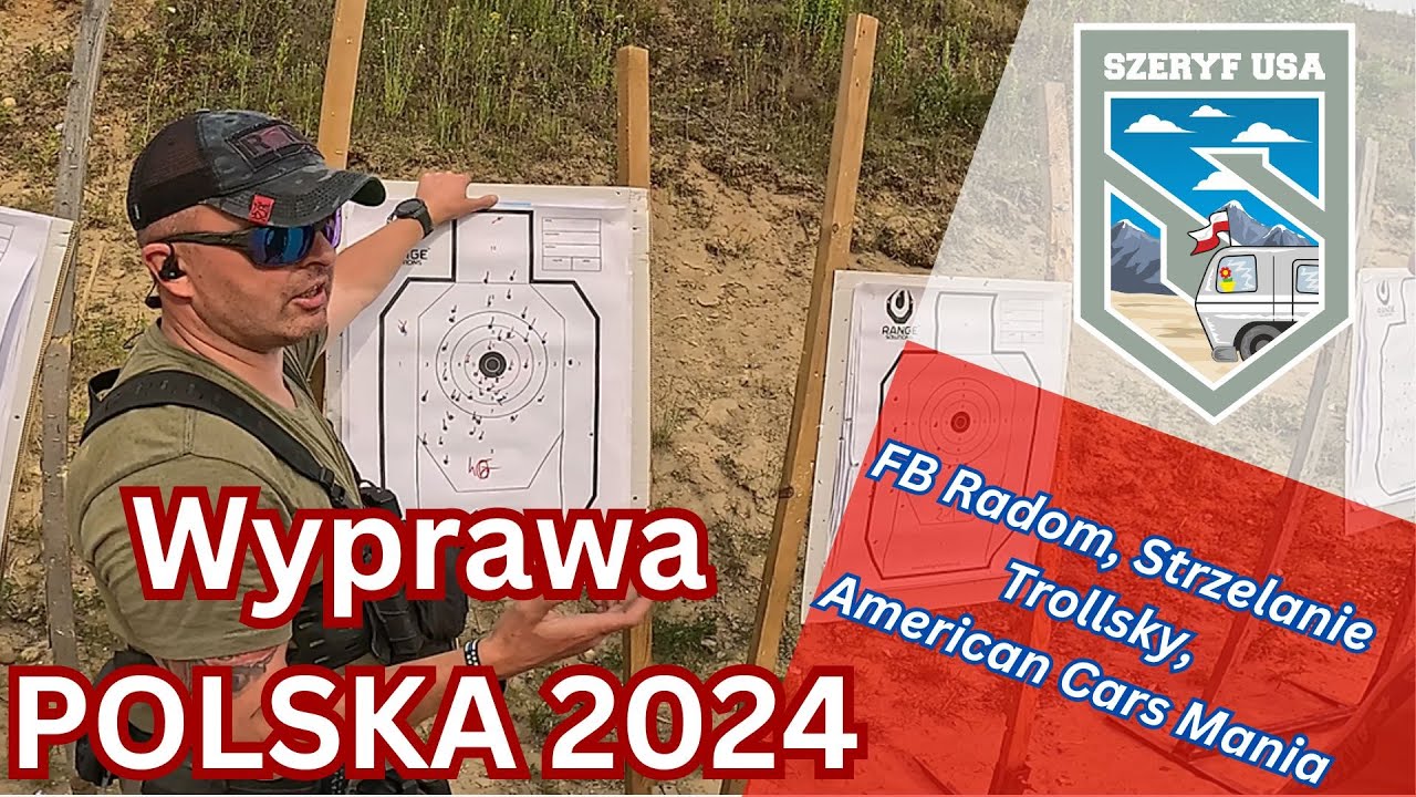 Akcja Polska 2024 - czyli American Cars Mania, FB Radom i troche strzelania.