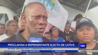 Proclaman a representante electo de Cativá Colón | Nex Noticias