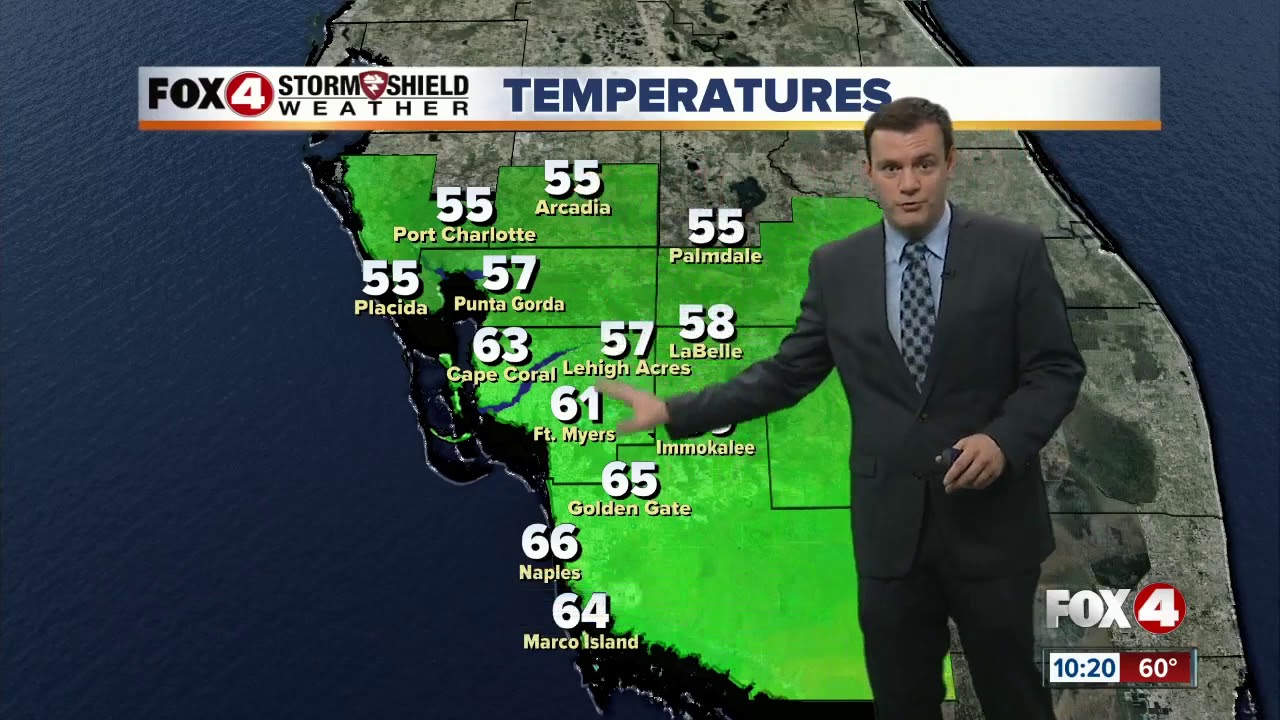 Forecast: Keep the jacket handy a chilly Monday morning is in store