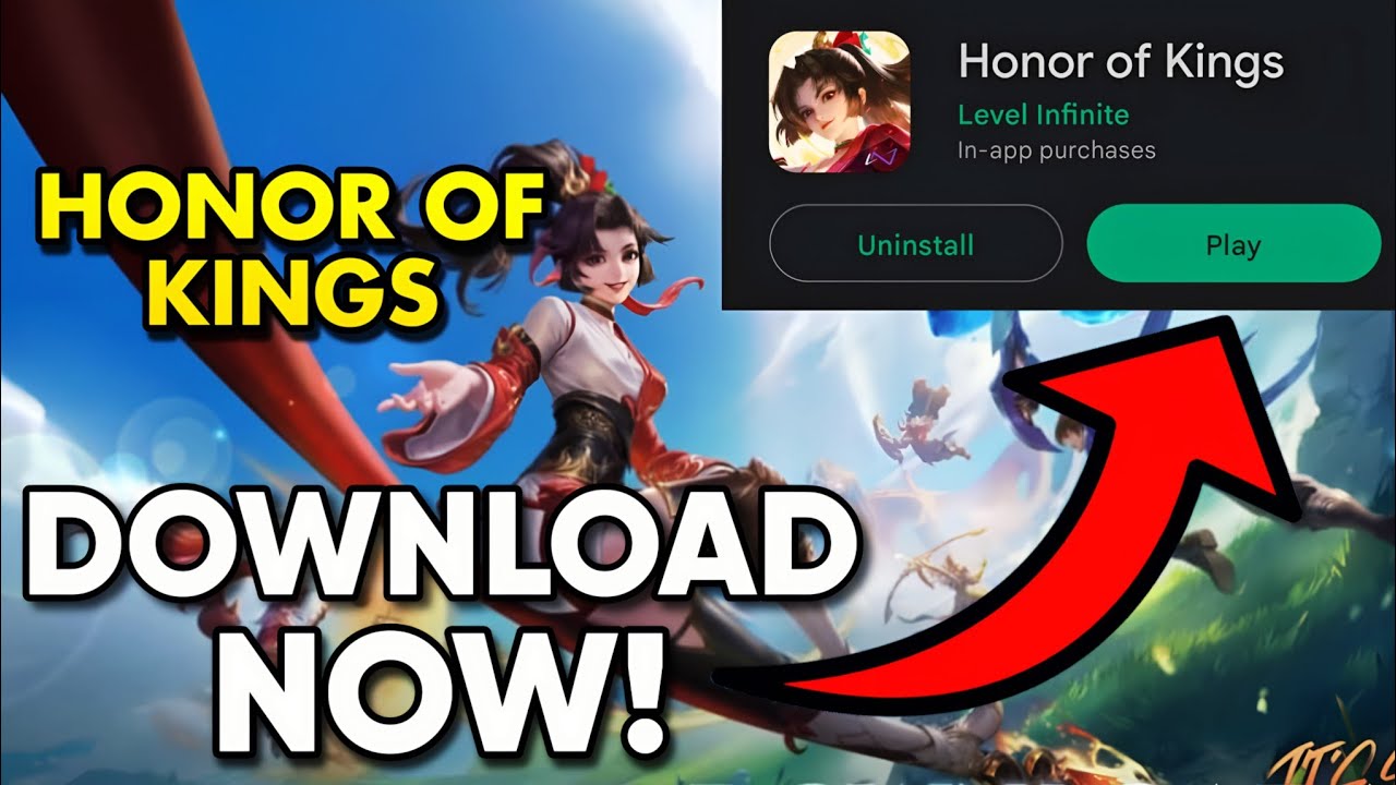 Honor of kings is Finally here! How to Download honor of kings 