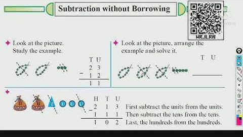Subtractions without Borrowing || SUB - MATHS || STD 3 || Pg.No. 22-23