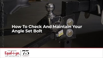 How To Check And Maintain Your Angle Set Bolt