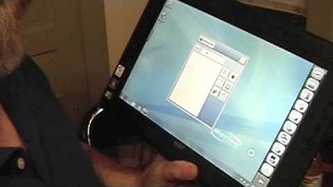GBMInkShow: The Motion J3500 Tablet PC