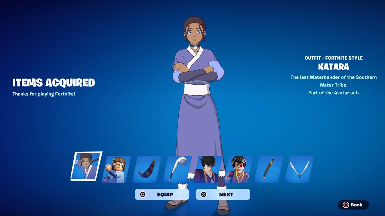 How To Get Avatar Katara Skin For FREE! (Fortnite) YouTube