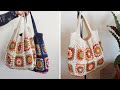 19 motften anta nasil yapilir how to crochet bag