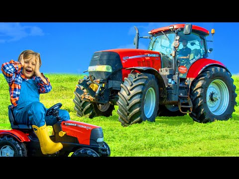 Tractor and Farm Animals Stories for Kids