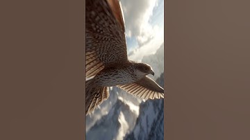 "Watch This Falcon Conquer the Skies | 3D Animation Masterpiece"🪶🪶🪶#shorts #falcon